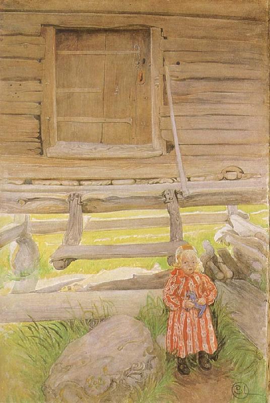 Carl Larsson A Rattvik Girl  by Wooden Storehous China oil painting art